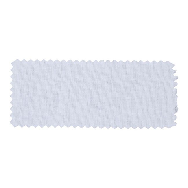 2Lif DSM lapje molton wit 5 cm x 12 cm gekarteld