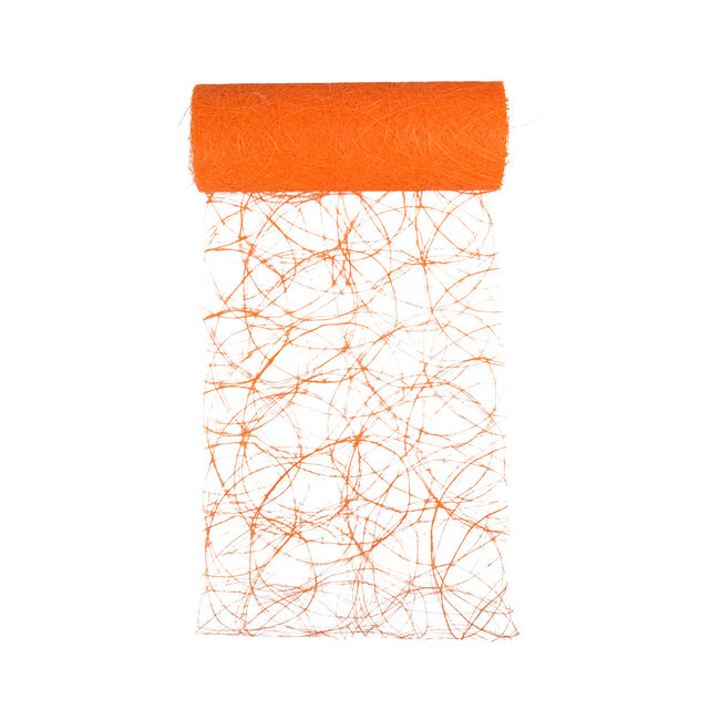 2Lif Decoweb Tafelband oranje 30cmx25mtr