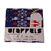 2Lif Wrappels Hert Tafelband blauw 75x75cm