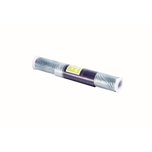 2Lif Milena Tafelband 9121 grijs 28cmx3mtr (rolled)