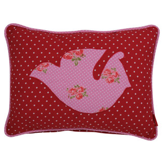 Linen & More Kussen Rosie Patchwork 30x40 Roze