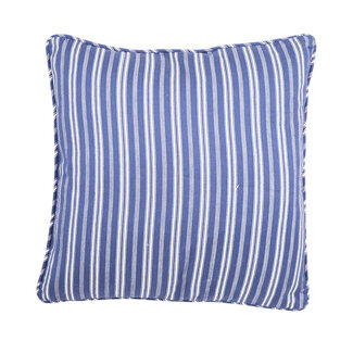 Linen & More Kussen St. Malo 45x45 with piping navy