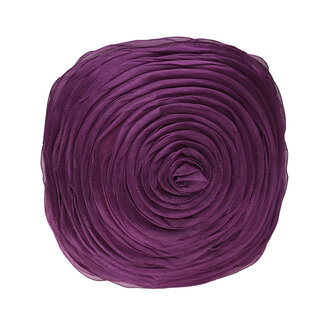 Linen & More Kussen Bella 40 dia. grape