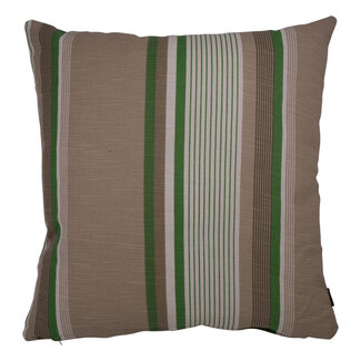 Linen & More Kussen Groen stripe 50x50 green