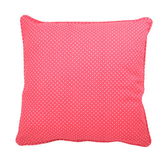 Linen & More Kussen Lizzy 45x45 red
