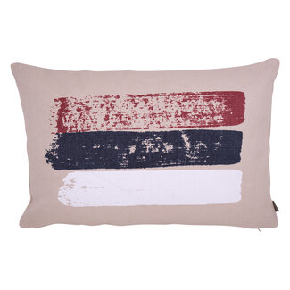 Linen & More Kussen Flag 40x60 beige