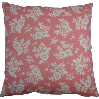 Linen & More Kussen Single Rose 45x45 light rouge