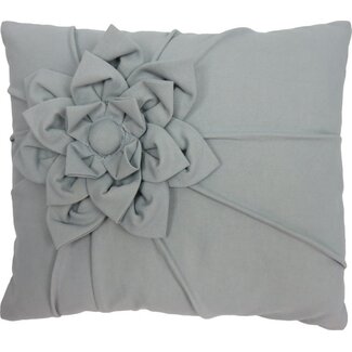 Linen & More Clare 35x42 Zilver Blauw