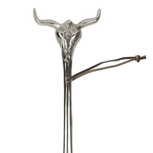 Mars & More schoenlepel schedel stier 55cm