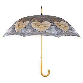 Mars & More paraplu hout hart 105cm