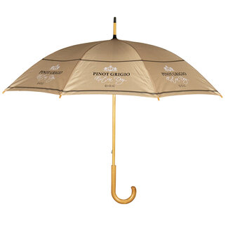 Mars & More paraplu wijn pinot grigio camel 105cm