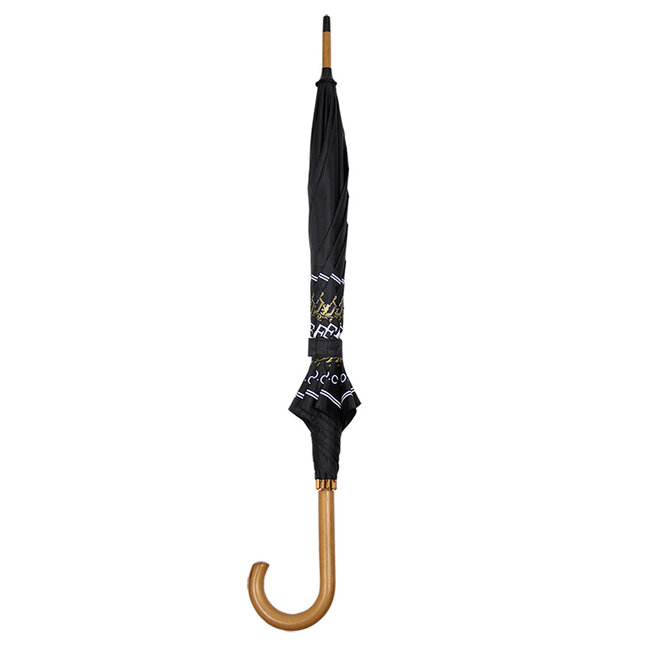 Mars & More paraplu wijn prosecco zwart 105cm
