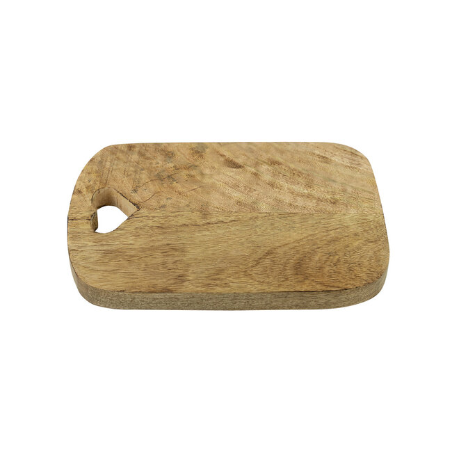 Mars & More snijplank hart mango hout 25cm