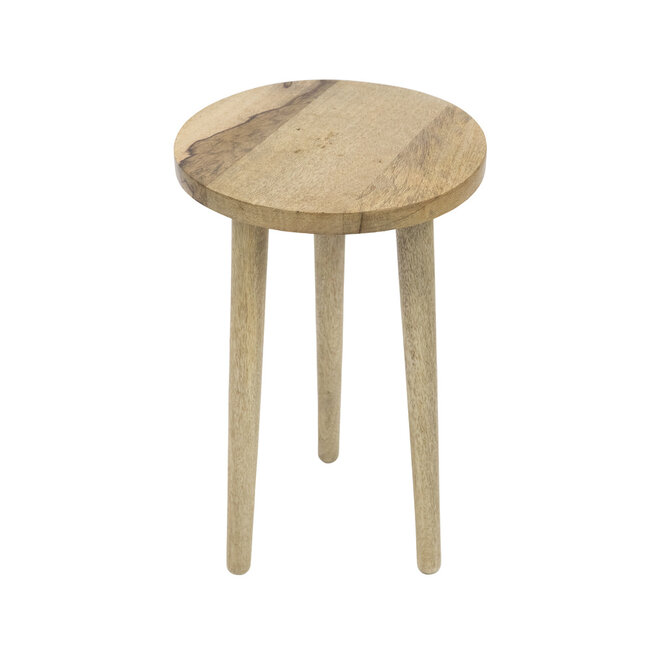Mars & More tafel mango hout dia 30cm
