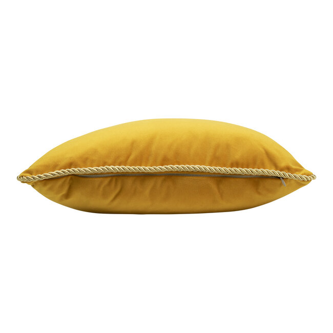 Mars & More half kussen fluweel goud honing 35x45cm