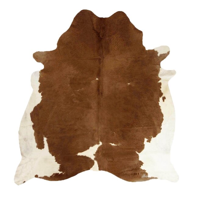 Mars & More vloerkleed koe bruin/wit 250cm