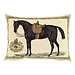 Mars & More gobelin kussen paard zadel bruin 30x45cm