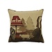 Mars & More gobelin kussen winter lamp 33x33cm