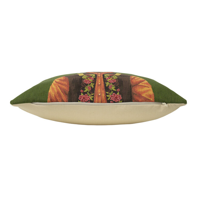 Mars & More gobelin kussen haas groen alpengilet 45x45cm
