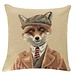 Mars & More gobelin kussen jagers pet vos 45x45cm