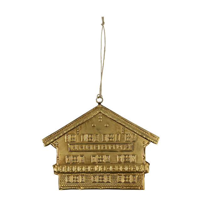 Mars & More hanger ijzer chalet b goud 16cm