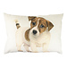 Mars & More canvas kussen pup jack russel 35x50cm