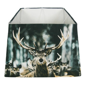 Mars & More lampenkap winter hert 37cm