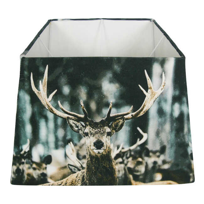 Mars & More lampenkap winter hert 37cm