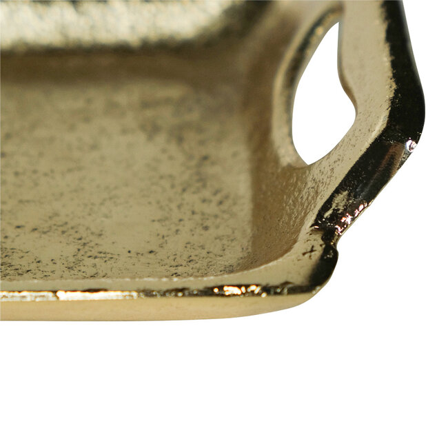 Mars & More dienblad rechthoek champagne goud 21cm