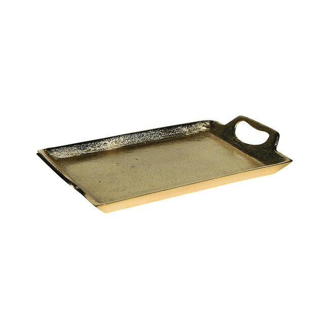 Mars & More dienblad rechthoek champagne goud 35cm