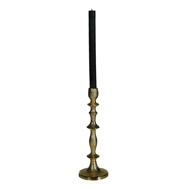 Mars & More kandelaar champagne goud medium h30 dia 10cm