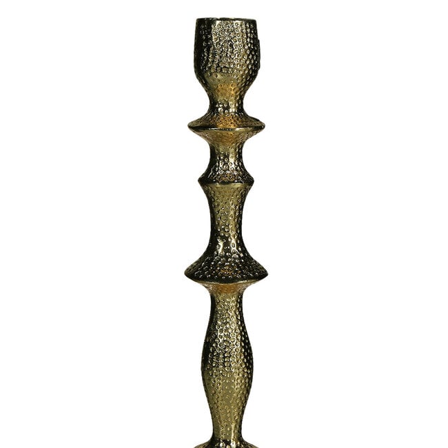 Mars & More kandelaar champagne goud medium h30 dia 10cm