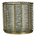 Mars & More windlicht metaal champagne goud b