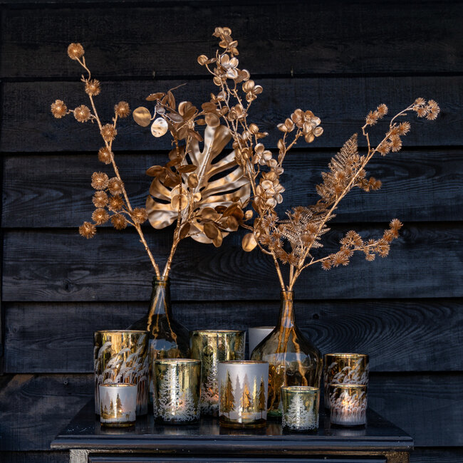 Mars & More siertak hortensia goud champagne 85cm*