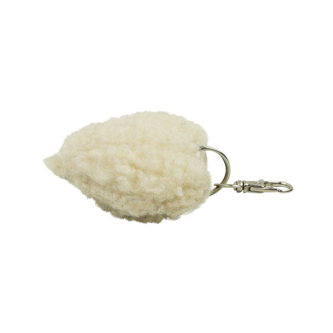 Mars & More schaap wit sleutelhanger hart 5cm
