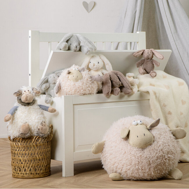 Mars & More Knuffel Schaap Lulu groot 33cm