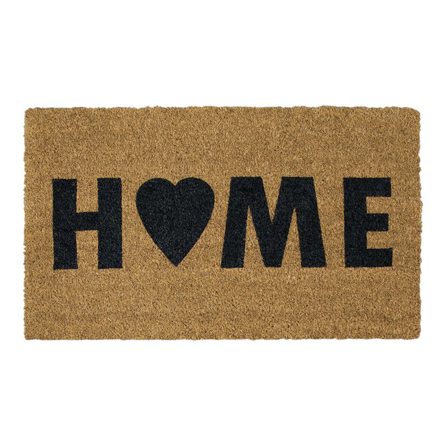 Mars & More deurmat kokos home hart 75cm