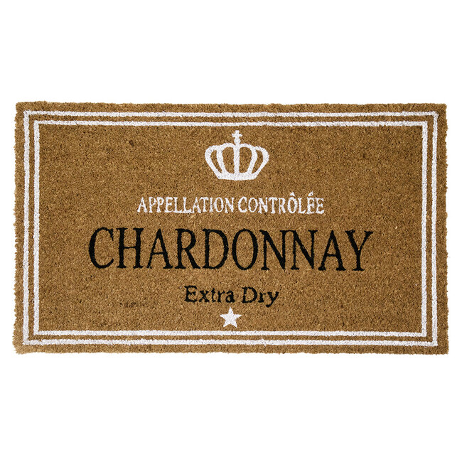 Mars & More deurmat kokos wijn chardonnay 75cm