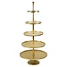 Mars & More etagère rond goud 5 lagen 150cm