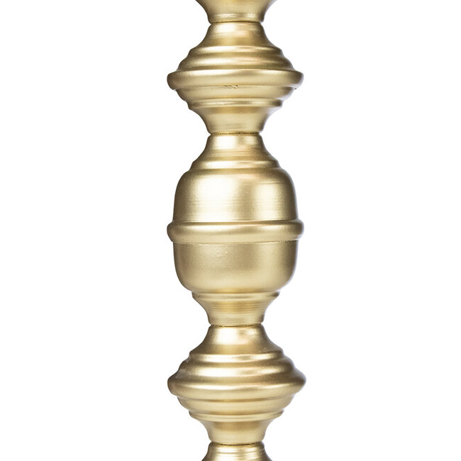 Mars & More lampvoet ornament champagne goud 12x12x40cm