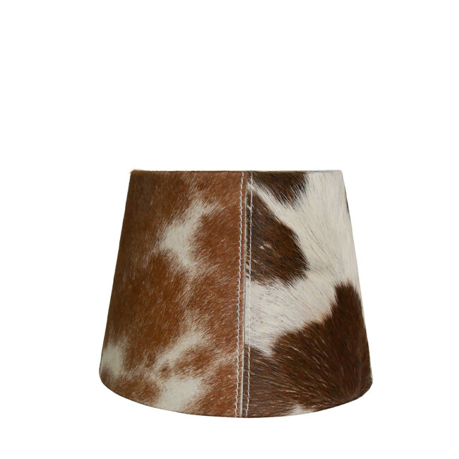 Mars & More lampenkap koe bruin/wit 20cm