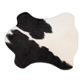 Mars & More placemat koevorm zwart/wit 30x48cm