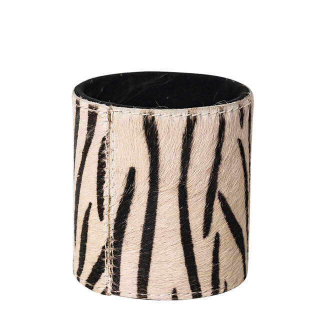 Mars & More *pennenbak koehuid zebra 10cm*