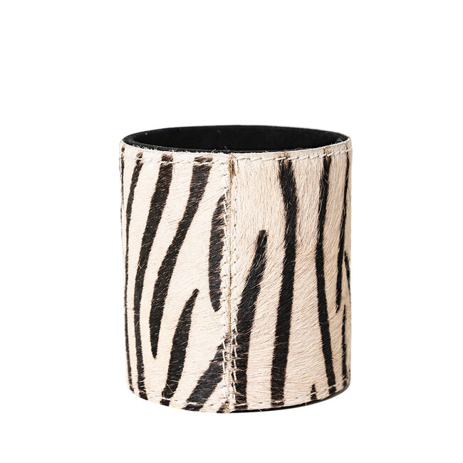 Mars & More *pennenbak koehuid zebra 10cm*