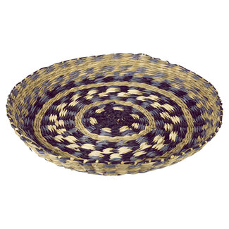 Mars & More zeegras muur mandje zwart dicht 40cm