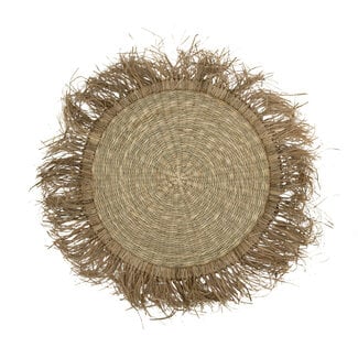 Mars & More zeegras placemat franjes 47cm
