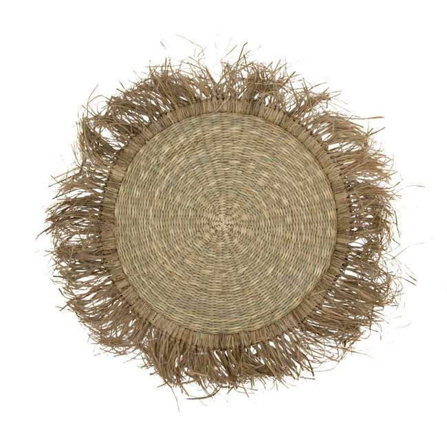Mars & More zeegras placemat franjes 47cm
