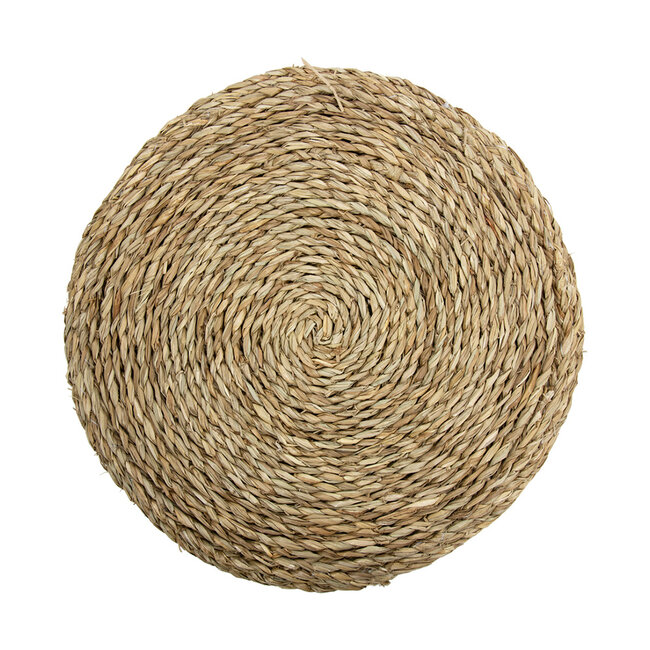 Mars & More zeegras zitkussen rond 40cm