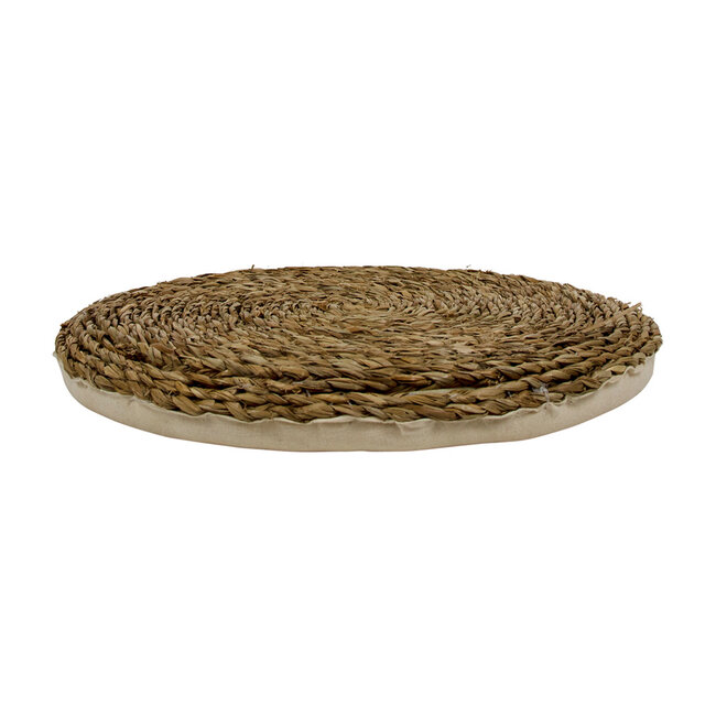 Mars & More zeegras zitkussen rond 40cm