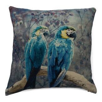 Mars & More kussen fluweel charming 2 ara's 45x45cm*